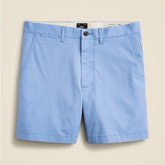 J Crew 7" stretch chino short BE051